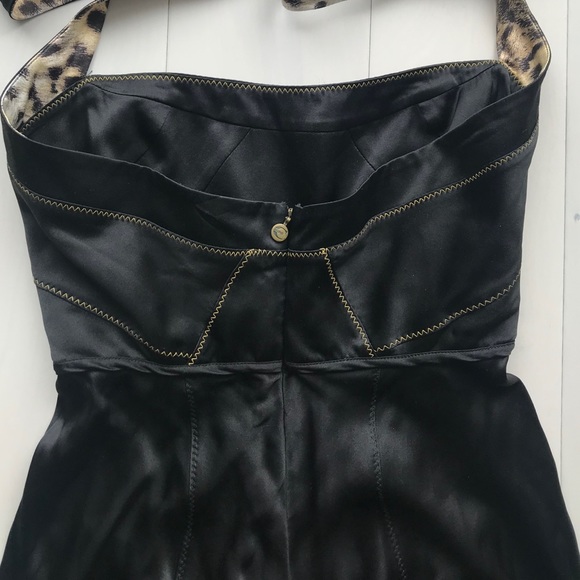 {Just Cavalli} - Midi Halter Dress - Picture 4 of 8